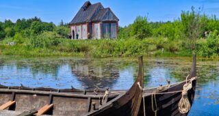 Ribe VikingeCenter im Handy Fokus – Dänemark
