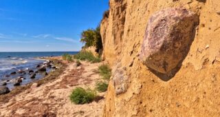 Steilküste am Klein Zicker