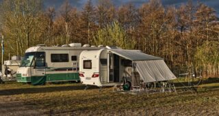 Ostercamping auf dem Spreepark Campingplatz in Beeskow